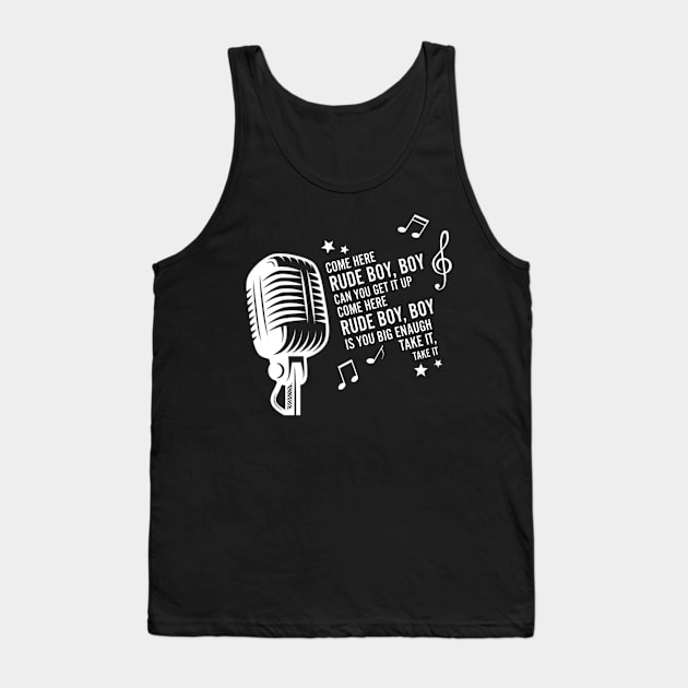 Song lyrics Tank Top by Buddydoremi